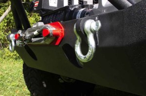 Jeep Wrangler Unlimited JLU Front Bumper - Fishbone Offroad - Mid-Width Winch - Black - `18-`27